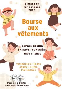 Bourse aux vêtements - La Haie-Fouassière