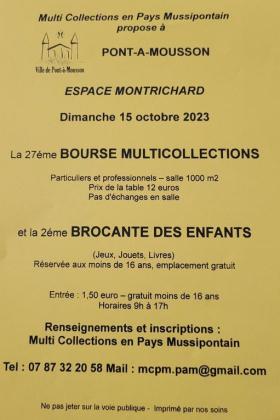 Bourse multicollections - Pont-à-Mousson