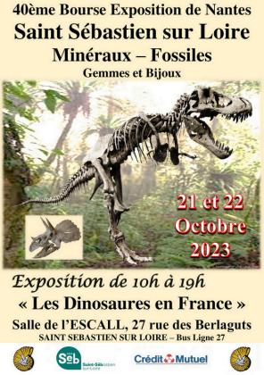 Bourse - exposition - vente de minéraux, fossiles - Saint-Sébastien-sur-Loire