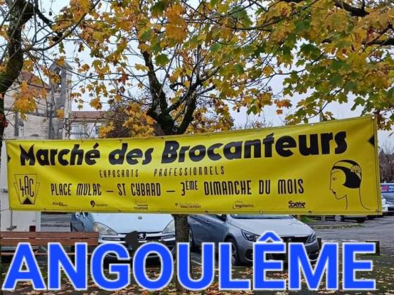 Marché des brocanteurs professionnels - Angoulême