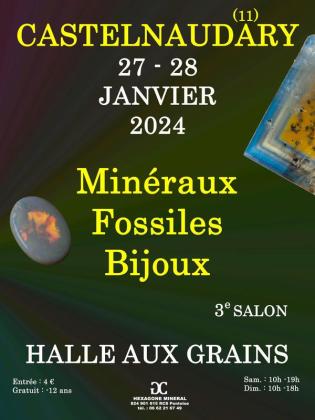 3e salon minéraux fossiles bijoux - Castelnaudary