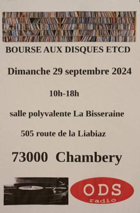 Bourse aux disques vinyles et cd - Chambéry