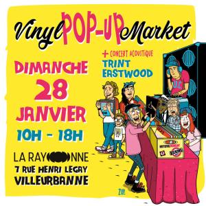 Vinyl pop up market - Villeurbanne