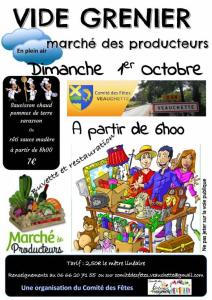 Vide grenier et marché du terroir - Veauchette