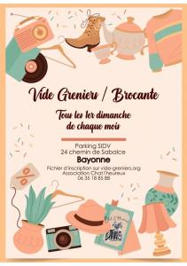 Brocante, Vide grenier - Bayonne