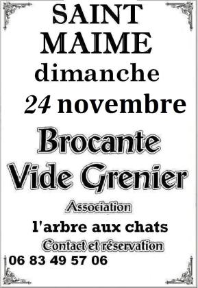 Brocante, Vide grenier - Saint-Maime