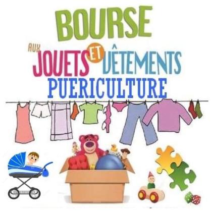 Bourse aux vêtements d'enfants, jouets, puériculture - Moyaux