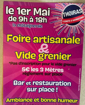 Vide grenier - Foire artisanale - Thoiras
