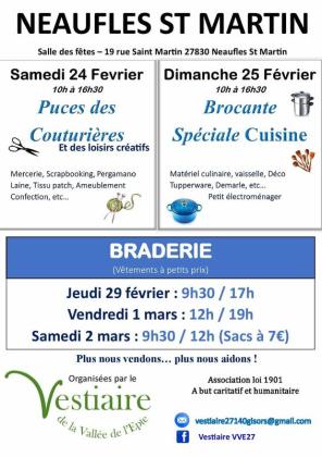 Puces des couturières et brocante cuisine - Neaufles-Saint-Martin