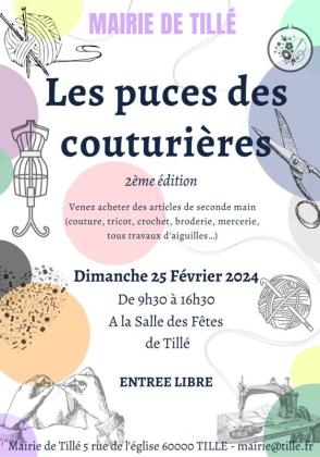 2eme édition puces des couturières - Tillé