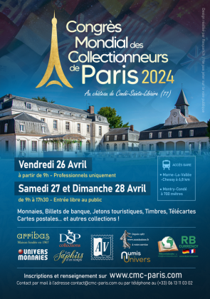 Congrès mondial des collectionneurs de paris 2024 - Condé-Sainte-Libiaire