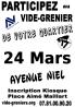 Vide-greniers av Niel ternes - Paris 17