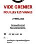 Vide-greniers - Pouilley-les-Vignes