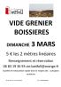 Vide-greniers - Boissières