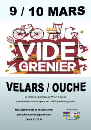 Vide-greniers - Velars-sur-Ouche