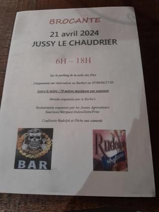 Vide-greniers - Jussy-le-Chaudrier