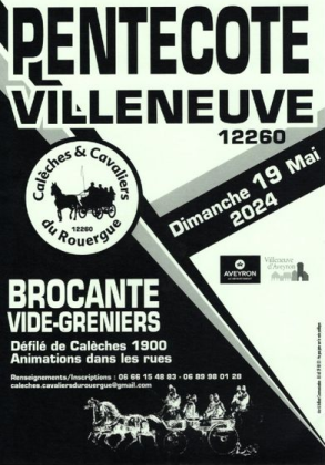 Brocante, Vide grenier - Villeneuve