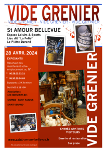 Vide-greniers - Saint-Amour-Bellevue