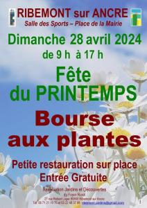 Bourse aux plantes - fête du printemps - Ribemont-sur-Ancre