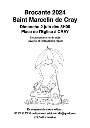 Brocante, Vide grenier - Saint-Marcelin-de-Cray