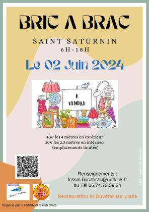 Vide-greniers - Saint-Saturnin