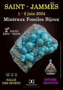2e salon minéraux fossiles bijoux - Saint-Jammes