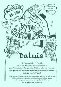 Vide-greniers - Daluis