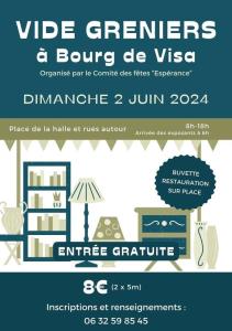 Vide-greniers - Bourg-de-Visa