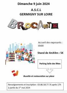 Brocante, Vide grenier - Germigny-sur-Loire