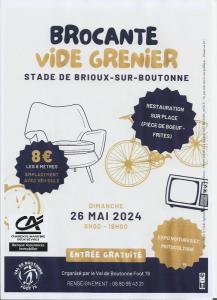 Brocante, Vide grenier - Brioux-sur-Boutonne