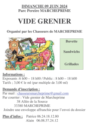 Vide-greniers - Marcheprime