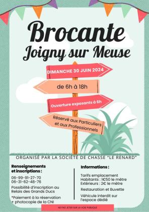 Brocante, Vide grenier - Joigny-sur-Meuse