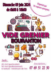 Brocante, Vide grenier - Bouranton