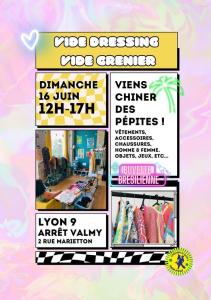 Vide-dressing et vide-greniers - Lyon 09