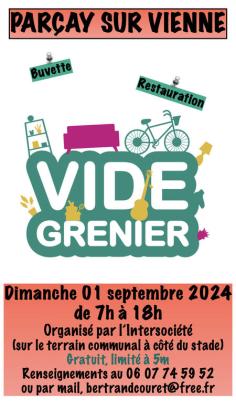 Vide-greniers - Parçay-sur-Vienne
