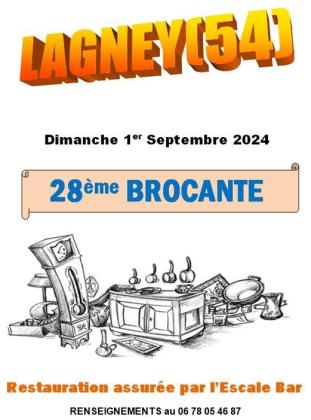 28ème Brocante, Vide grenier - Lagney
