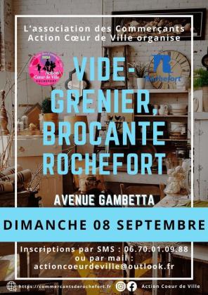 Brocante, Vide grenier - Rochefort