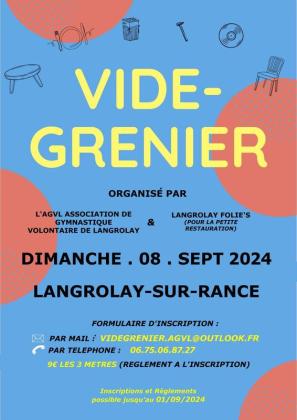 Vide-greniers - Langrolay-sur-Rance