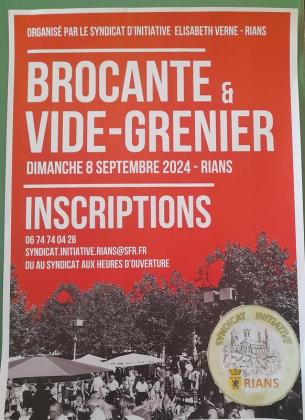 Vide-greniers - Rians