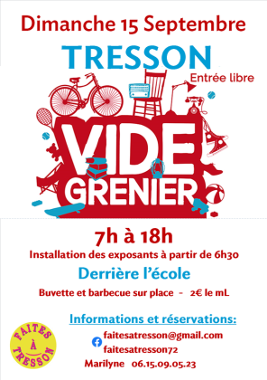 Vide-greniers - Tresson