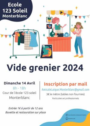 Vide-greniers - Monterblanc