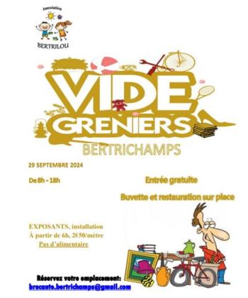 Vide-greniers - Bertrichamps