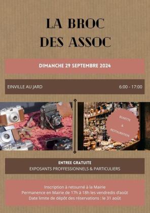 Brocante, Vide grenier - Einville-au-Jard