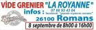 Vide-greniers de la Royanne - Romans-sur-Isère