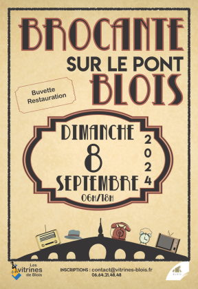 Brocante, Vide grenier - Blois