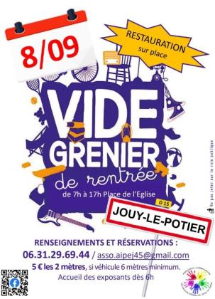 Vide-greniers - Jouy-le-Potier