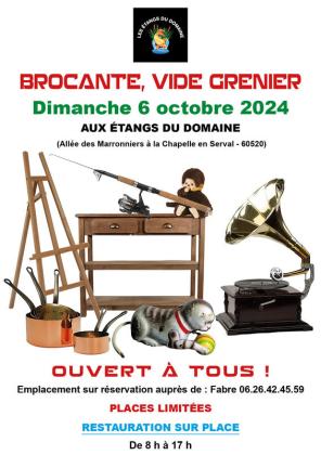 Brocante, Vide grenier - La Chapelle-en-Serval