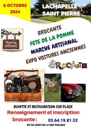 Brocante, Vide grenier - Lachapelle-Saint-Pierre