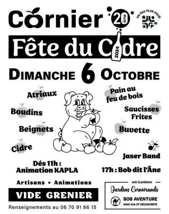 Vide-greniers - fête du cidre - Cornier