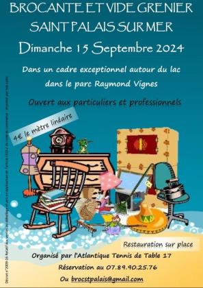 Brocante, Vide grenier - Saint-Palais-sur-Mer